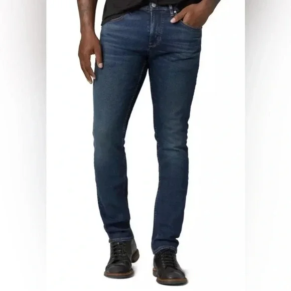 NWT Hudson Blake Slim Straight Republic Blue Jeans (36) $195 retail - Picture 2 of 11